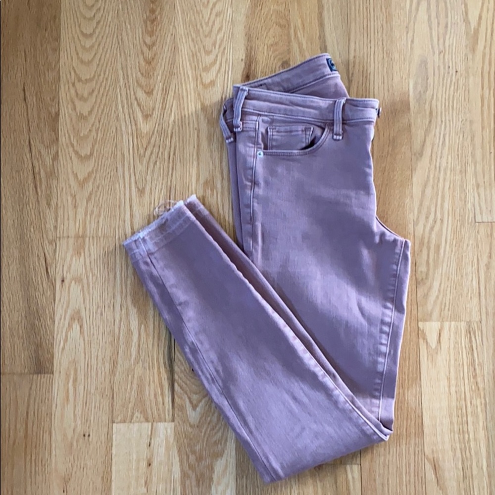 Abercrombie pink jeans 26